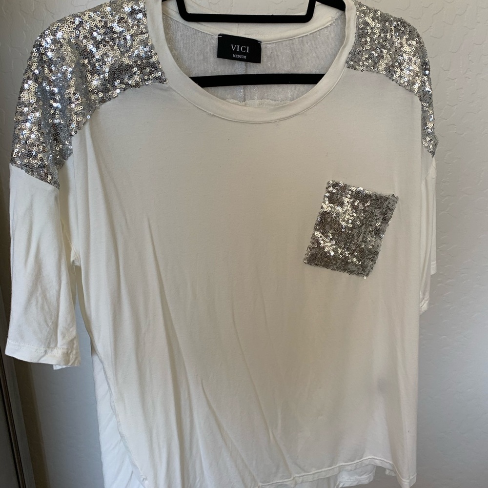 Sequin T-shirt